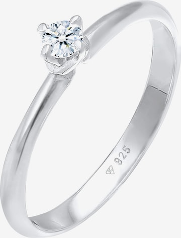 Bague Elli DIAMONDS en argent : devant