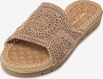 Brasileras - Sandalias 'Bohooz' en marrón: frente