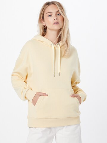 BOSS Sweatshirt 'Econny' in Yellow: front