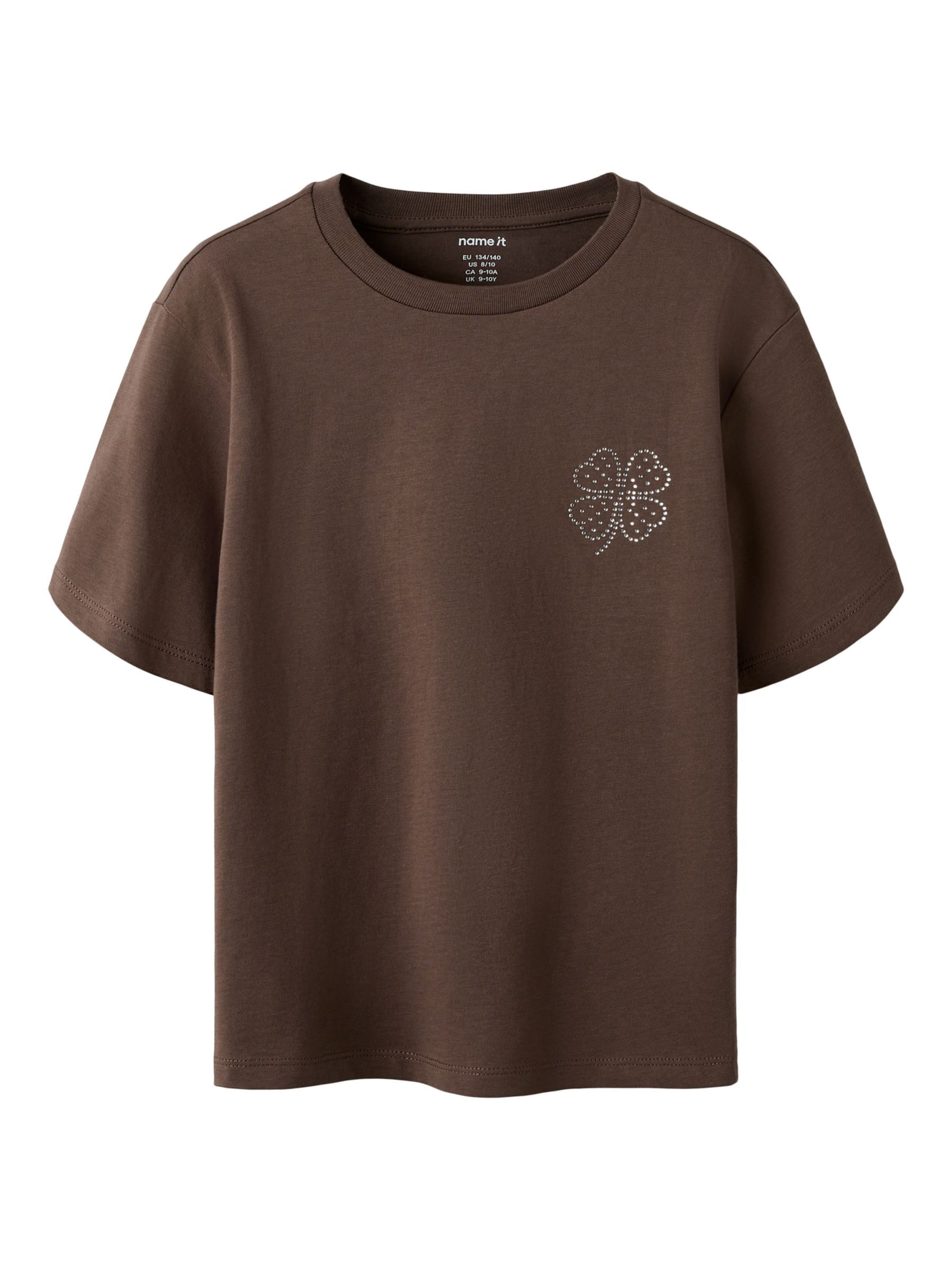 Haut NAME IT en marron : devant