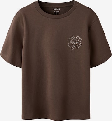 Haut NAME IT en marron : devant