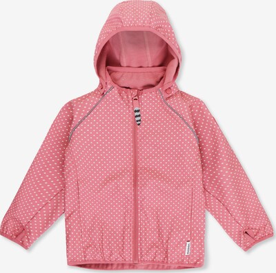 Racoon Outdoor Fleece Jacket 'Wellington' in Pink / White, Item view
