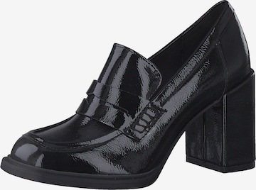 MARCO TOZZI حذاء بكعب عالٍ بلون أسود: الأمام