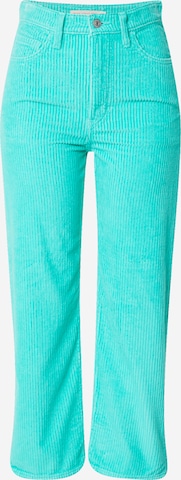 LEVI'S Pants 'RIBCAGE STR ANKLE CORD GREENS' in Green: front
