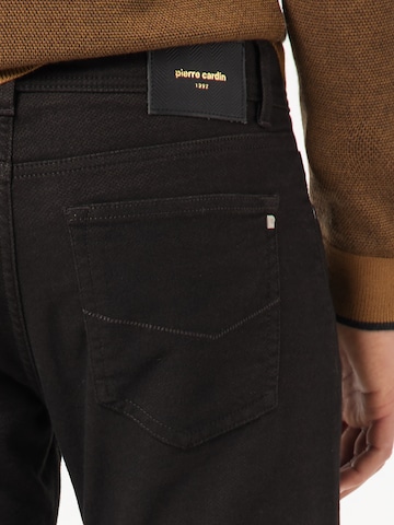 PIERRE CARDIN Regular Jeans 'Lyon' in Zwart