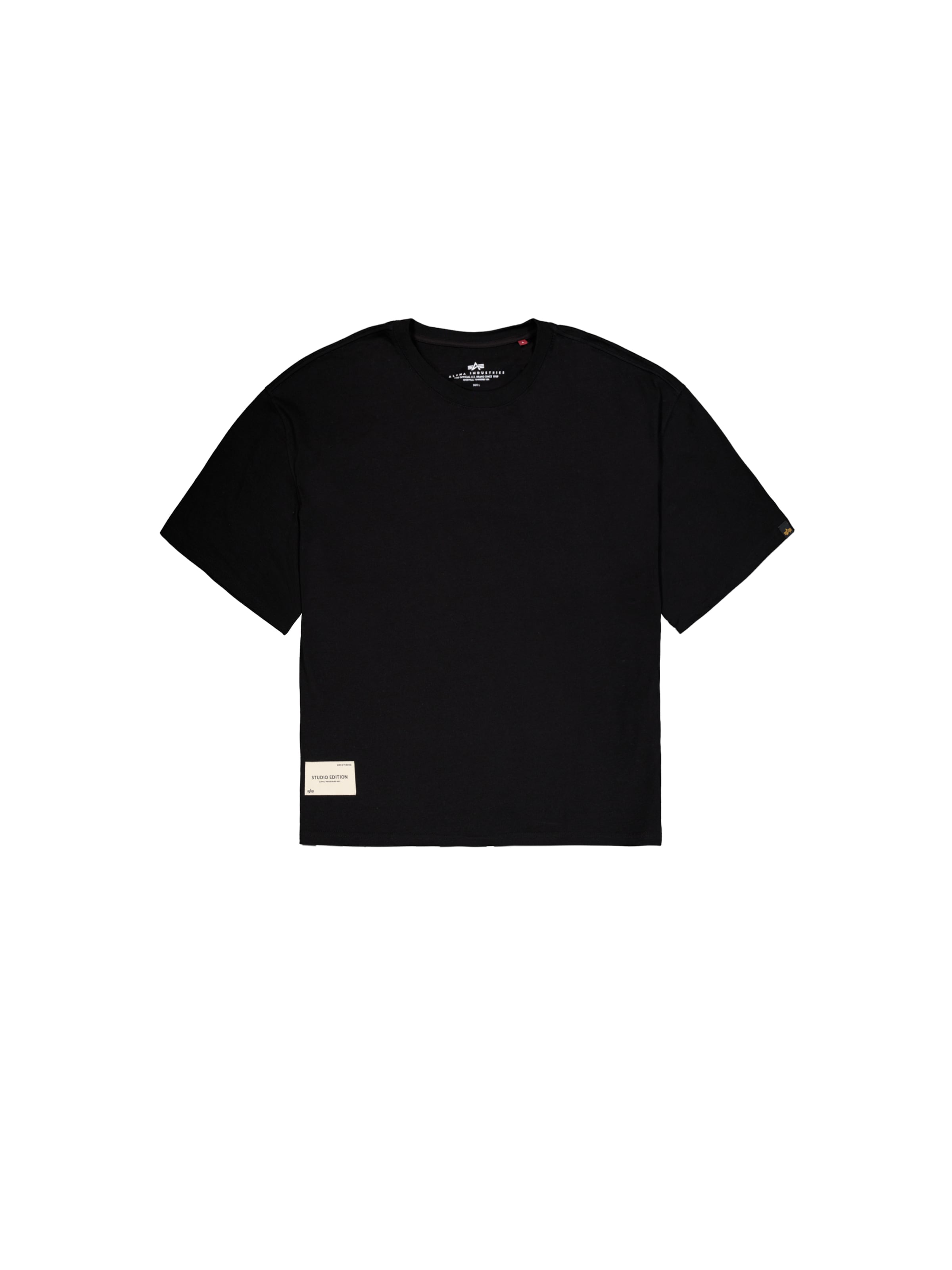 ALPHA INDUSTRIES T-Shirt 'Studio Edition' in Schwarz ABOUT YOU