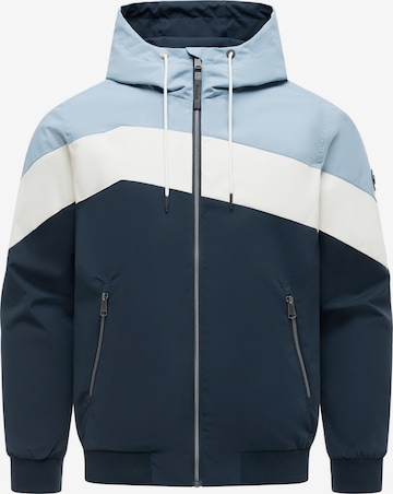 Ragwear Functionele jas 'Stewie Block Youmodo' in Blauw: voorkant