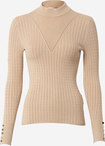 GUESS Pullover 'Bettie' i beige: forside