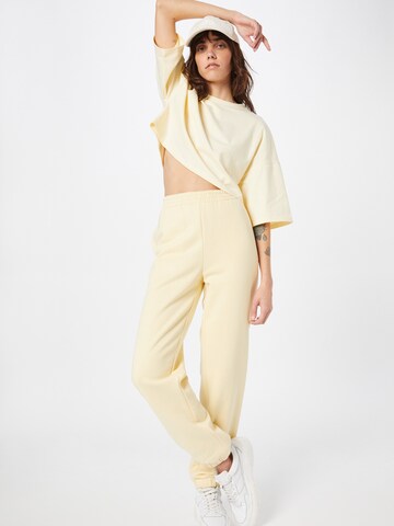 2NDDAY Tapered Trousers '2ND Play Thinktwice' in Yellow