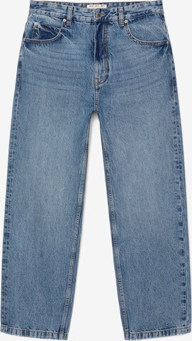 Loosefit Jean Pull&Bear en bleu : devant