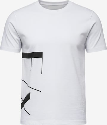 Ombre Shirt in White: front