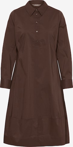 Robe-chemise 'CUDaiva Antoinett' CULTURE en marron : devant
