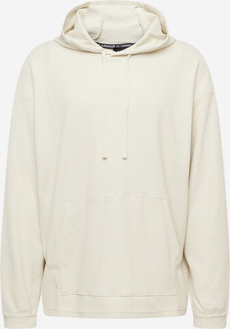 UNDER ARMOUR Athletic Sweatshirt 'Rival' in Beige: front