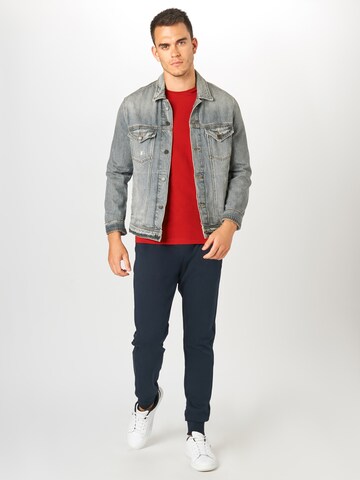 TOMMY HILFIGER Regular fit Тениска в червено