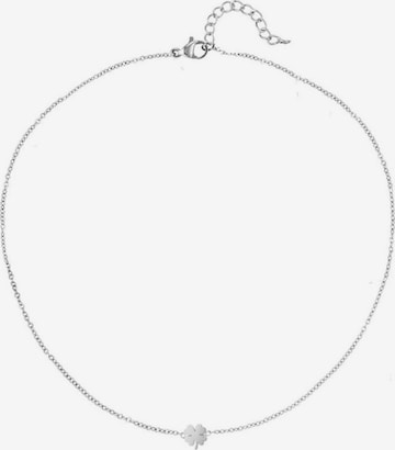 Chaîne 'LUCKY YOU' Cala Rose en argent : devant