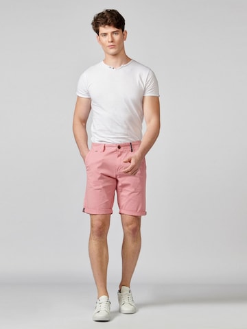 KOROSHI Regular Chino trousers in Pink
