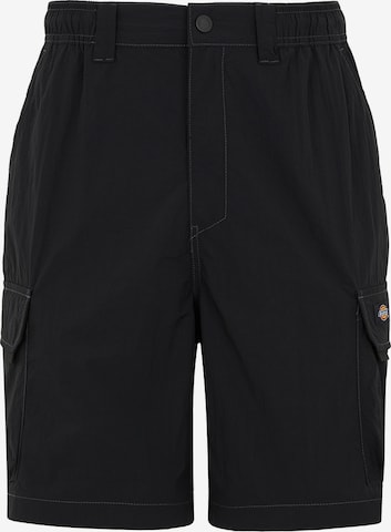 DICKIES - regular Pantalón cargo 'Jackson' en negro: frente