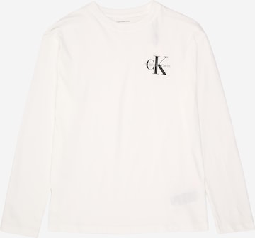 Calvin Klein Jeans Shirt in White: front