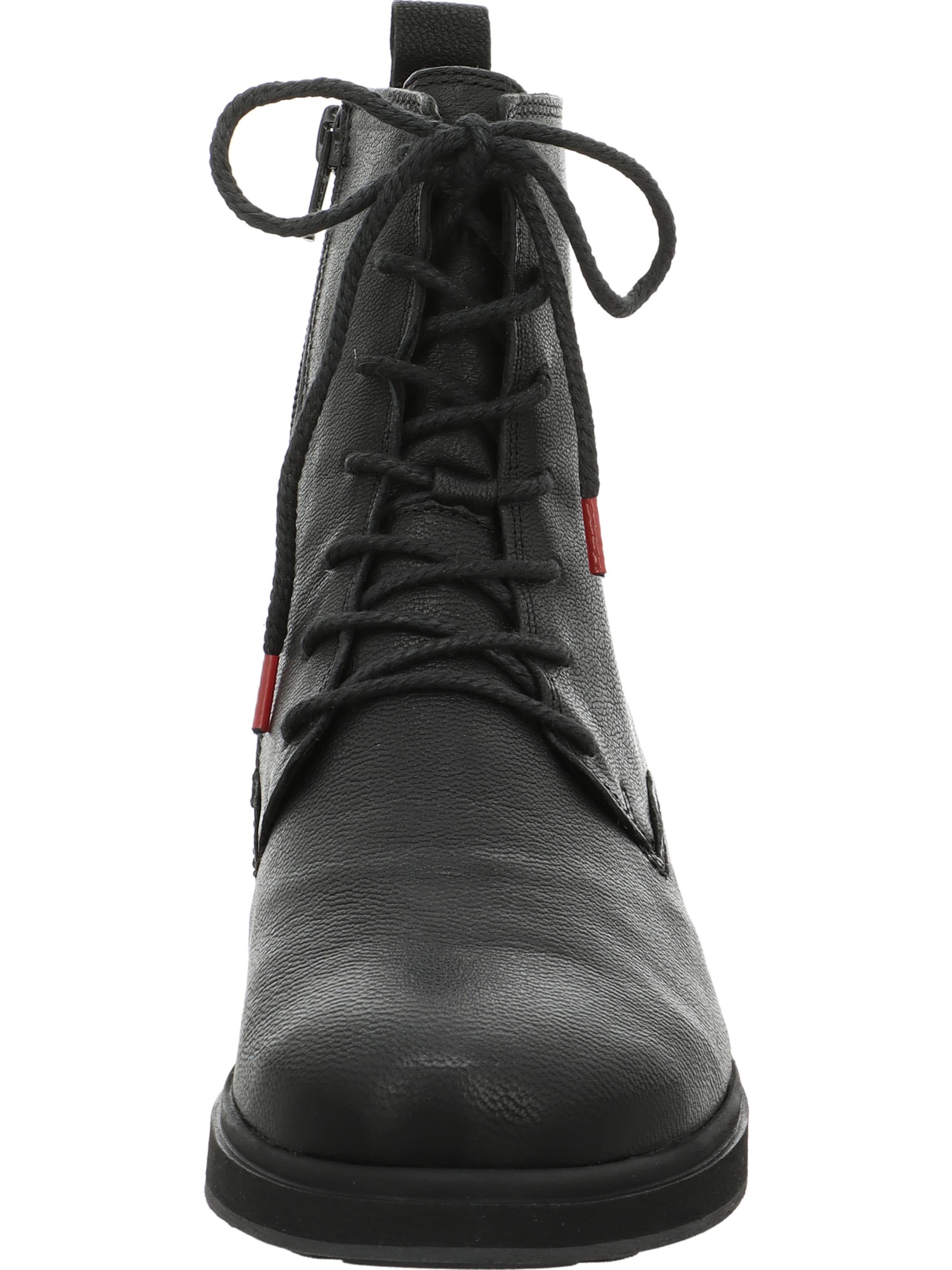 Bottines à lacets 'Cogita' THINK! en noir