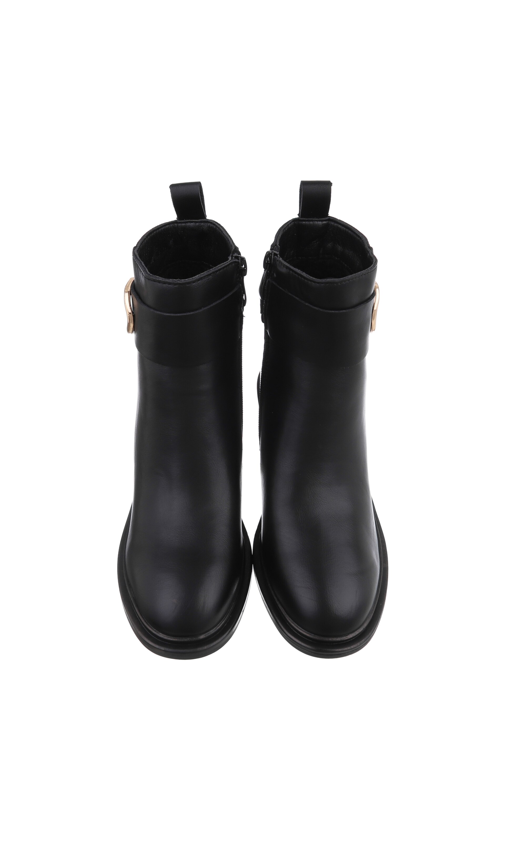 Ital-Design Stiefelette in Schwarz