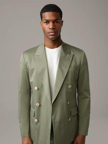 Coupe slim Veste de costume ' Ashton' STRELLSON en vert : devant