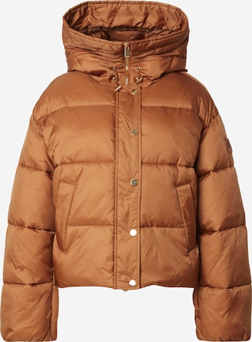 PINKOZimska jakna 'IMPASTO IMBOTTITO' - bež boja: prednji dio