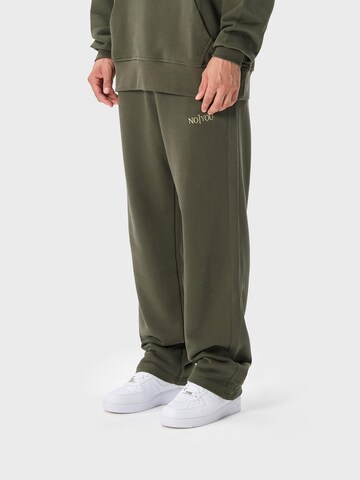 Ossy Homer Loose fit Workout Pants '450 GSM Heavy Cotton' in Green