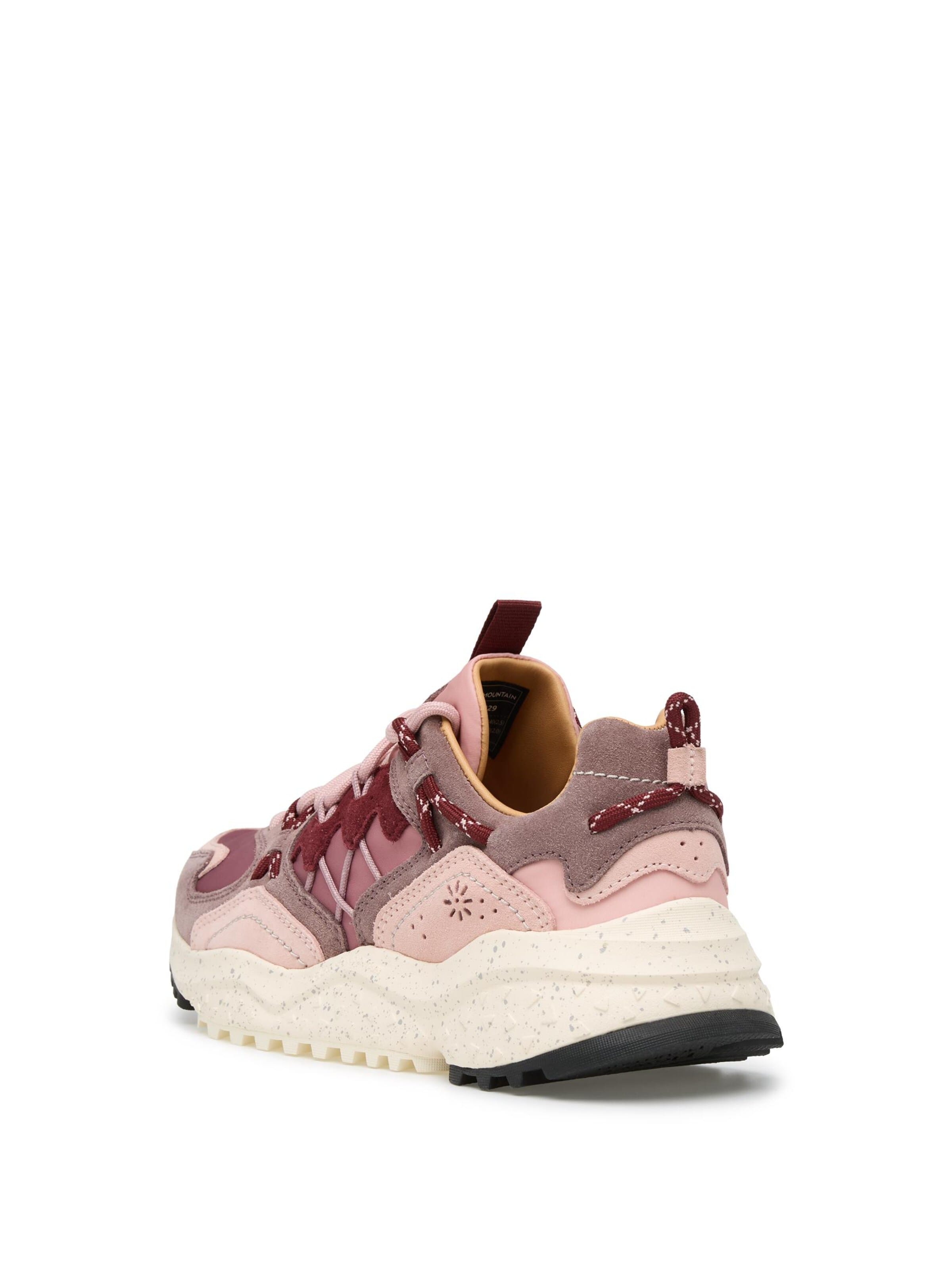Flower Mountain Lace-up shoe 'YAMABUSHI WOMAN' in Purple