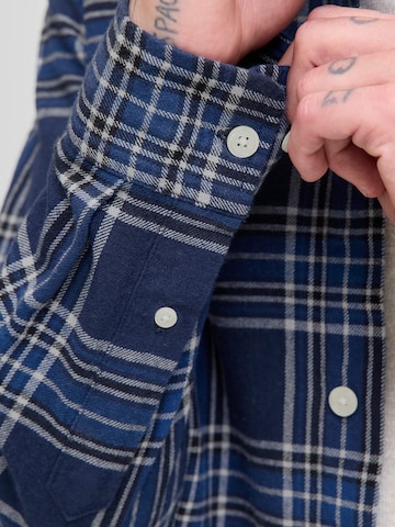 JACK & JONES Regular Fit Skjorte 'JPRBLUBROOK' i blå