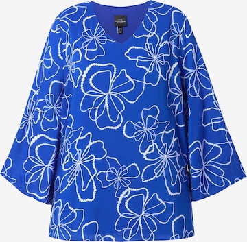 Ulla Popken Blouse in Blue: front