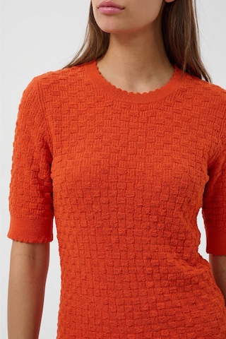 SOAKED IN LUXURY Pullover 'SLSpina' in Orange