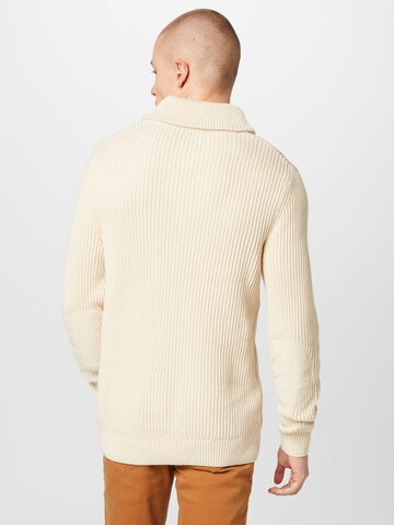 JACK & JONES - Jersey 'CHARLES' en beige