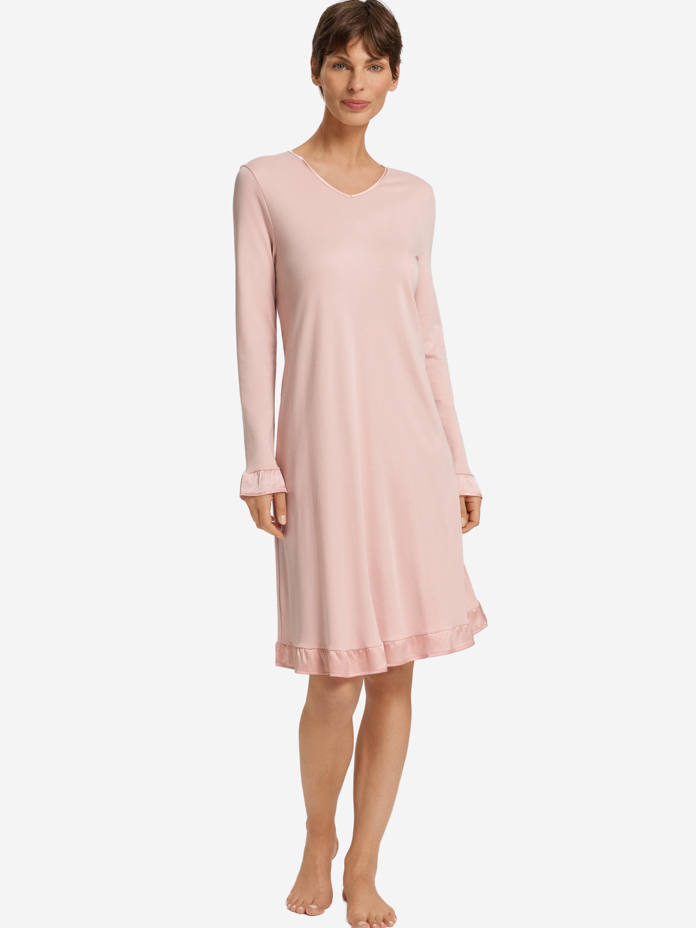 Chemise de nuit ' Claire ' Hanro en rose