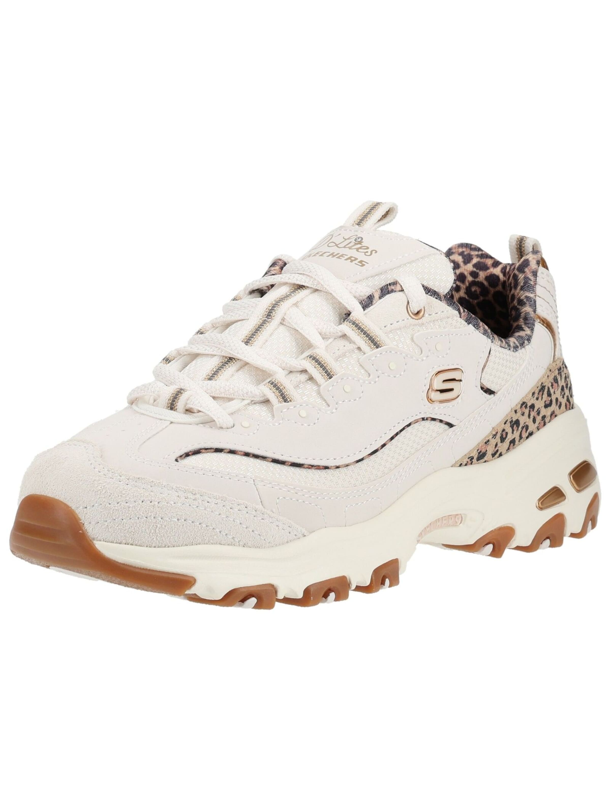 SKECHERS Platform trainers in White: front