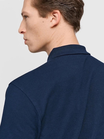 SANVT Shirt 'The Longsleeve Polo Shirt'‌‌‌ in Blau