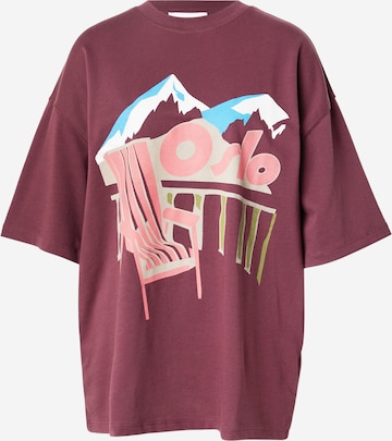 TOPSHOPMajica 'TSLINE' - crvena boja: prednji dio