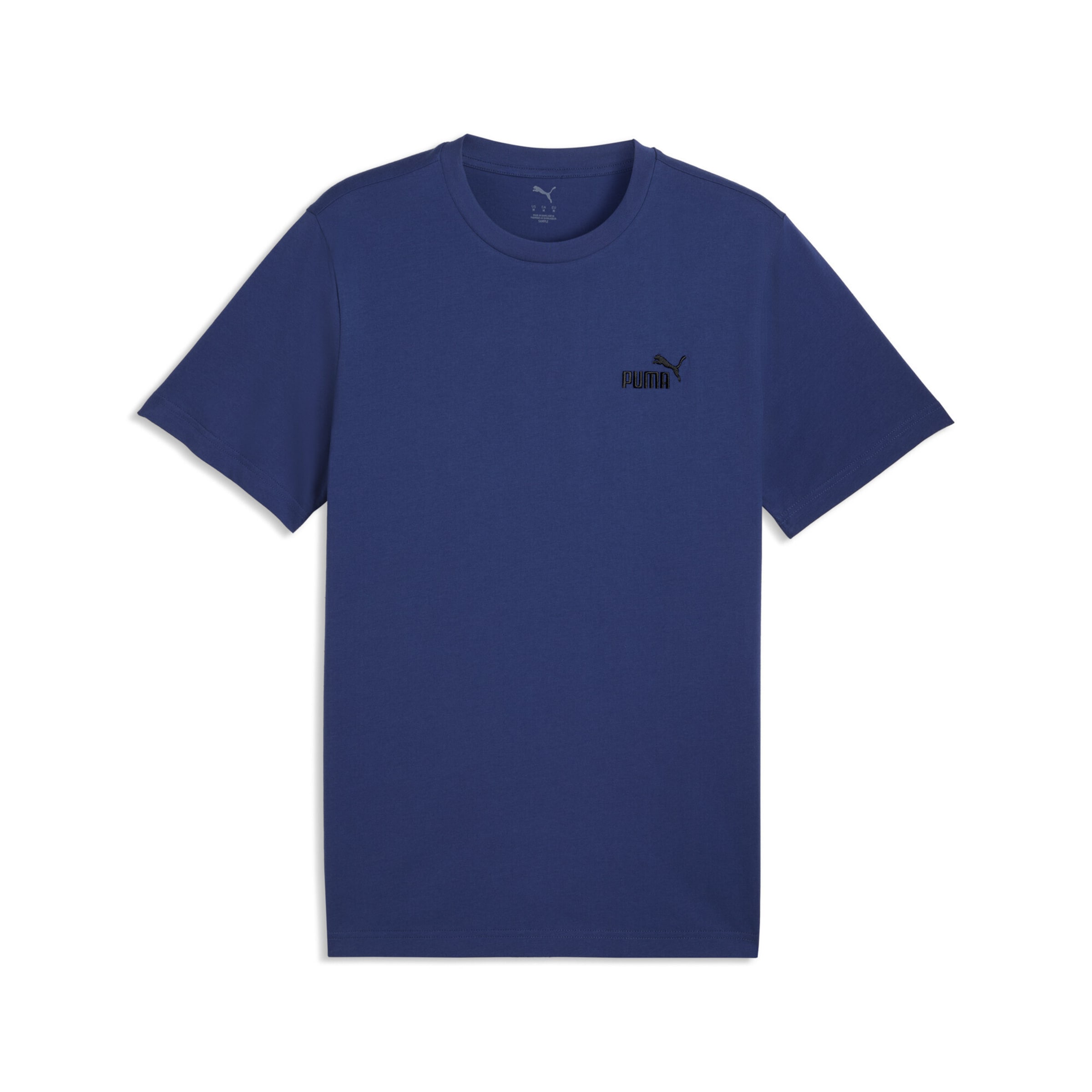 PUMA Functioneel shirt 'Essentials No. 1' in de kleur Navy, Productweergave