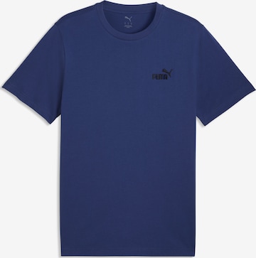 PUMA Functioneel shirt 'Essentials No. 1' in Blauw: voorkant