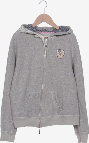 Luis Trenker Sweatshirt & Zip-Up Hoodie in M in Beige: front