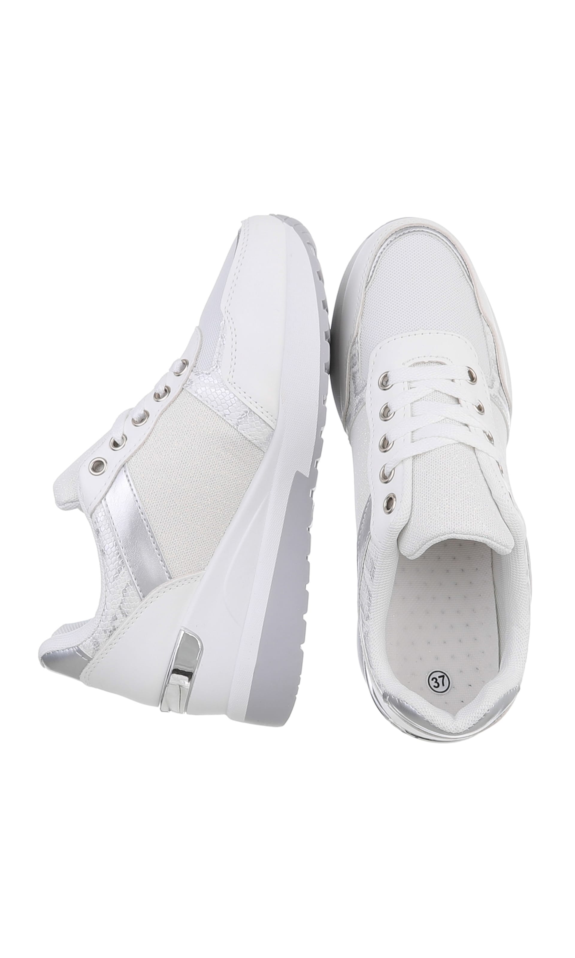 Ital-Design Sneaker in Weiß