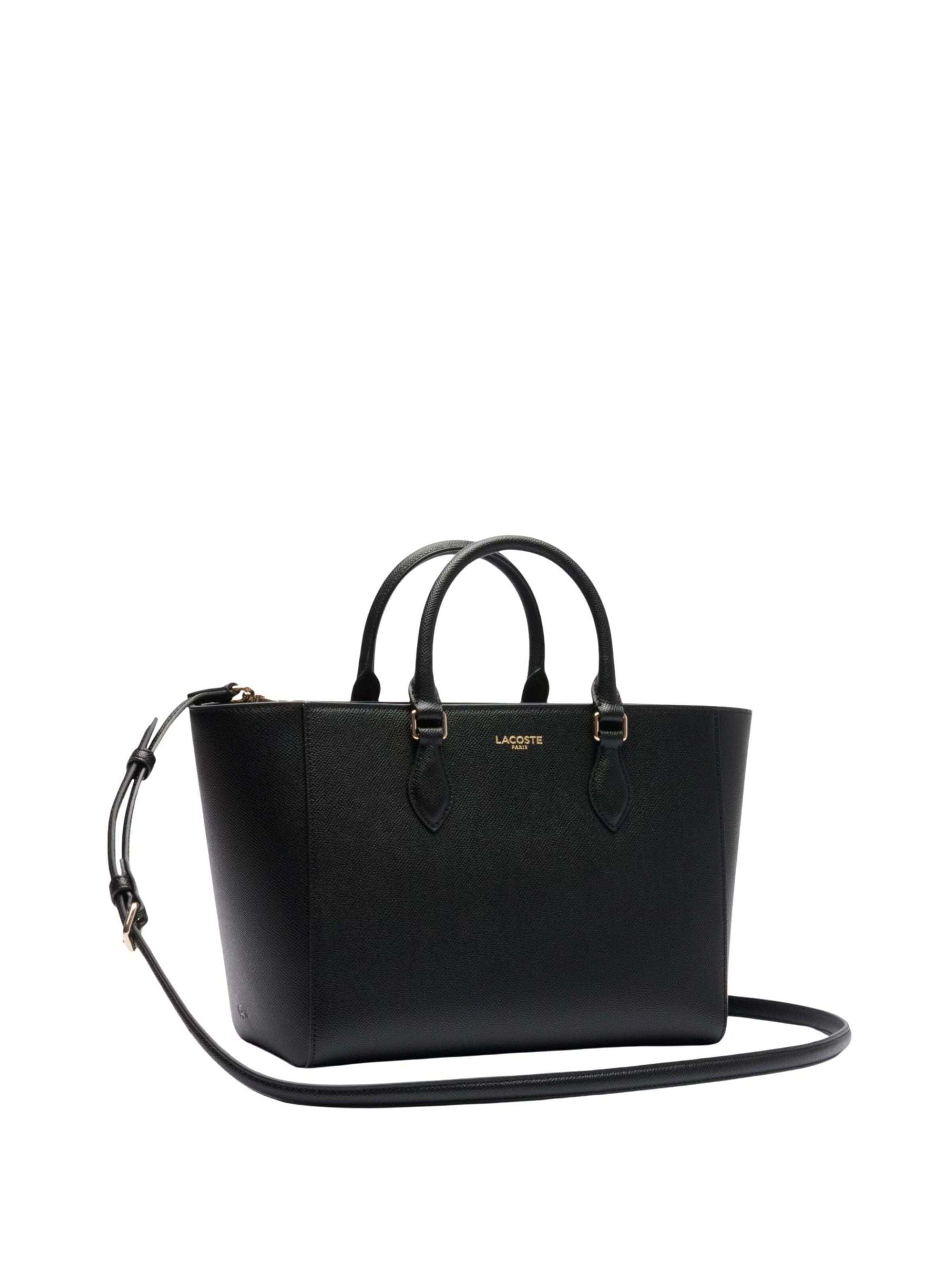 LACOSTE Torebka 'Champs Elysees' w kolorze czarny