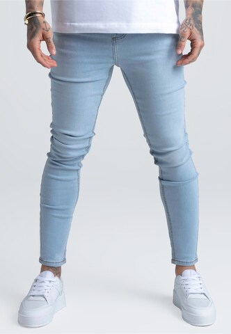Skinny Jean SikSilk en bleu : devant