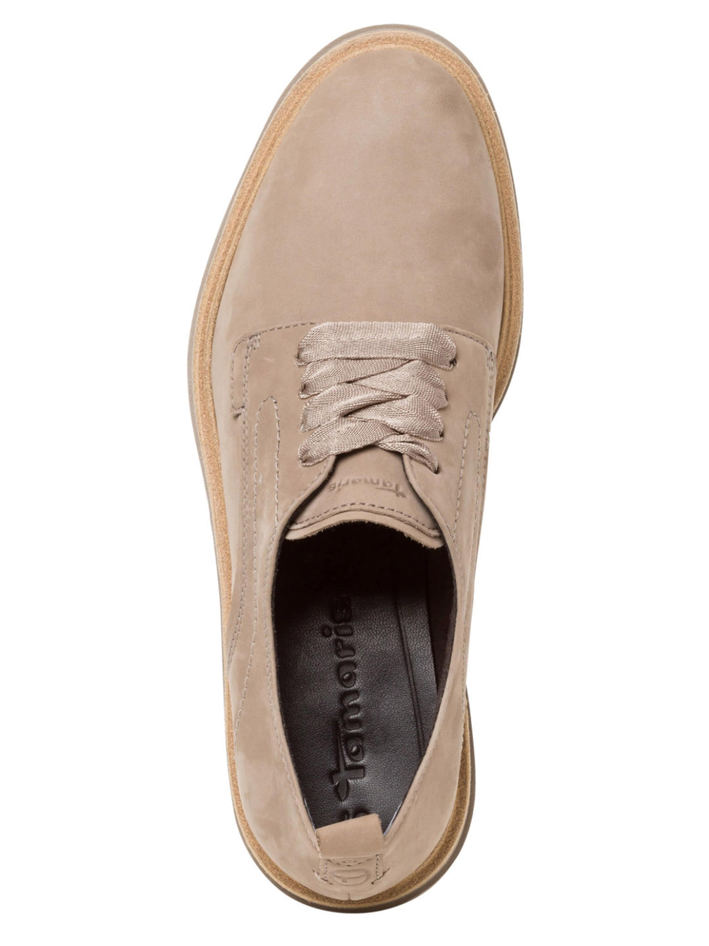 Chaussure à lacets Tamaris en beige