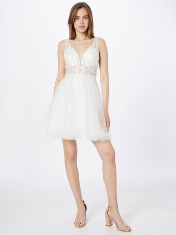 Laona Φόρεμα κοκτέιλ σε λευκό