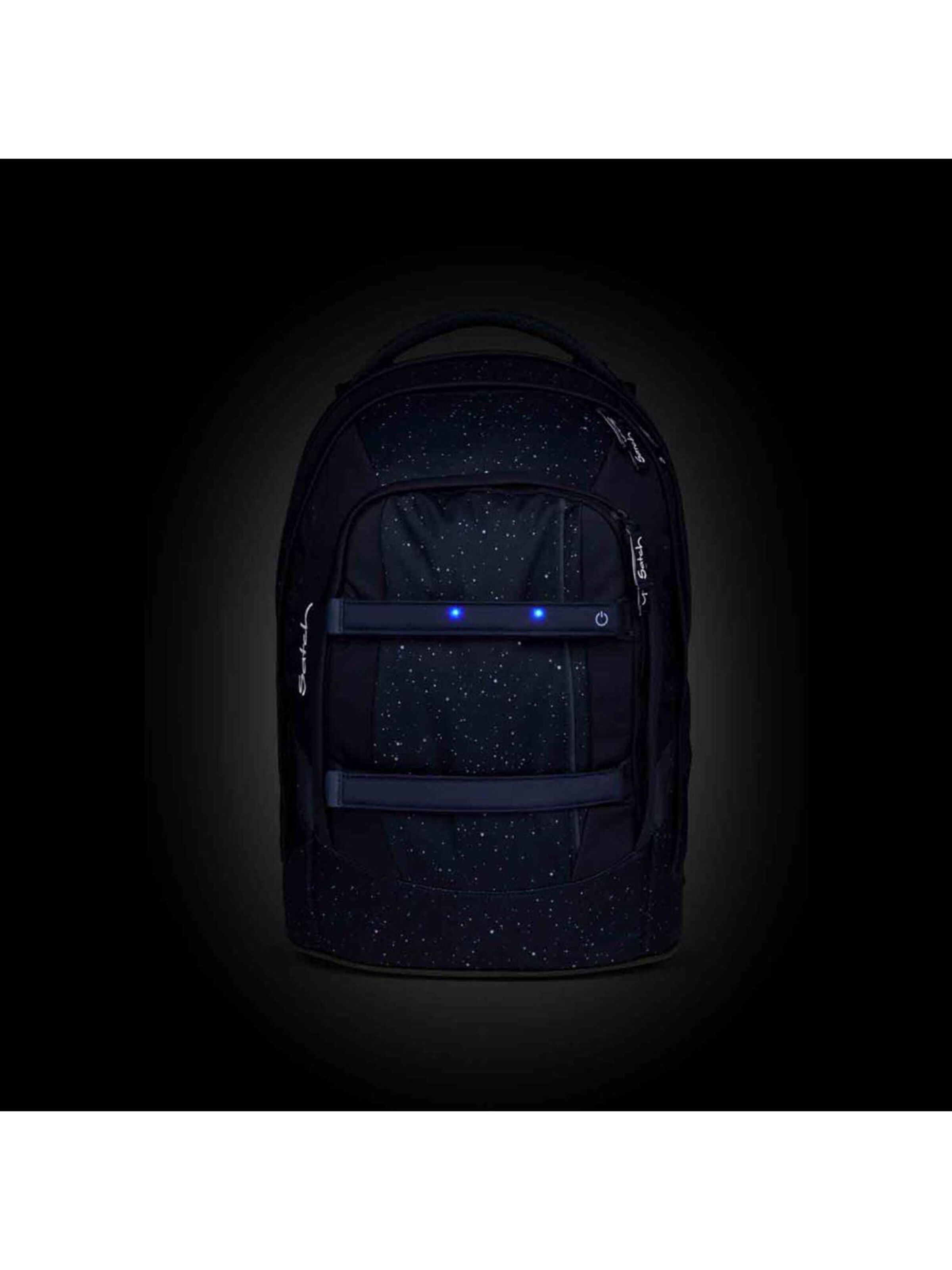 Satch Backpack 'Night Sky Midnight Edition Set 3tlg' in Blue