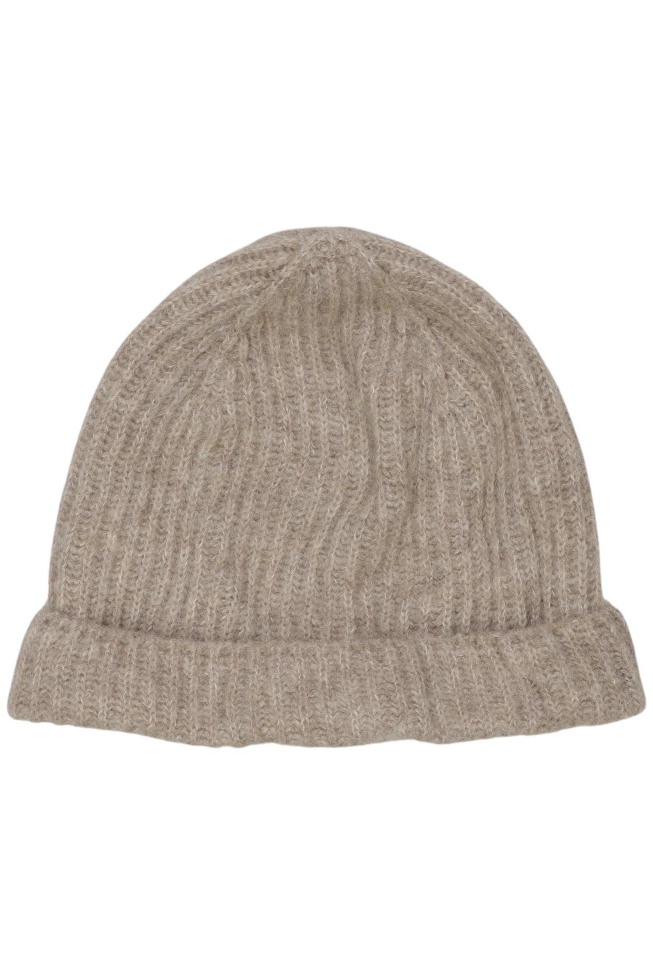 ARMEDANGELS Hat & Cap in One size in Beige: front