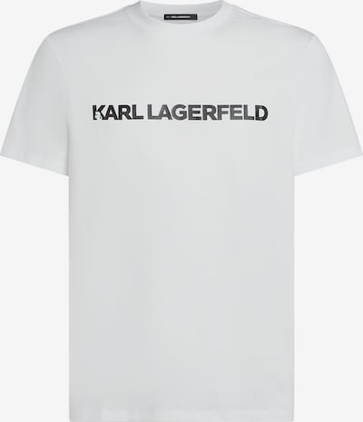 Marškinėliai iš Karl Lagerfeld, spalva – juoda / balta, Prekių apžvalga