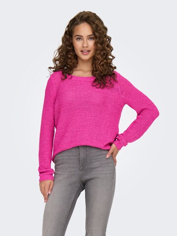 ONLY - Pullover 'ONLGeena' em rosa: frente