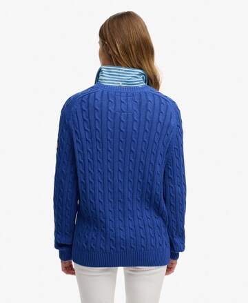 Superdry Trui in Blauw