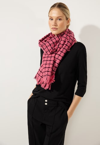 STREET ONE Scarf in Pink: front